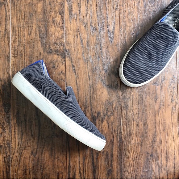 Rothy’s • The Original Slip On Sneaker retired color Steel Gray discontinued - Picture 7 of 16